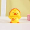 Factory direct supply of new type of small yellow duck hyaluronic acid duck cute three-dimensional decorative items, desktop decoration items, resin ornaments Application Scenario